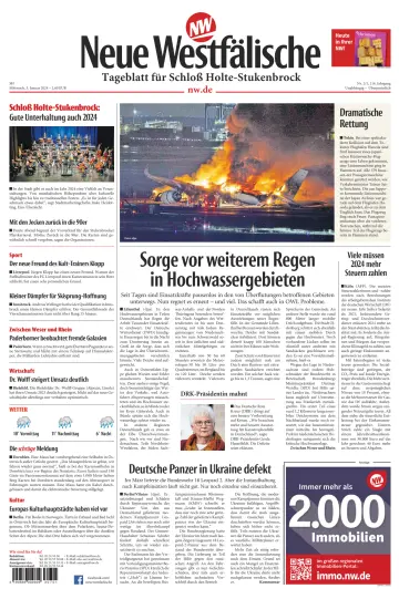 Neue Westfälische - Tageblatt für Schloß Holte-Stukenbrock - 3 Jan 2024