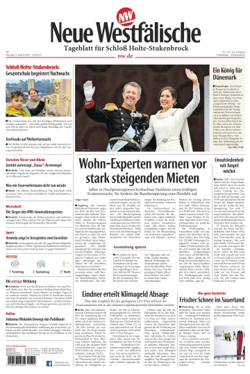 Neue Westfälische - Tageblatt für Schloß Holte-Stukenbrock - 15 Jan 2024