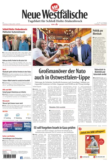 Neue Westfälische - Tageblatt für Schloß Holte-Stukenbrock - 15 Feb 2024