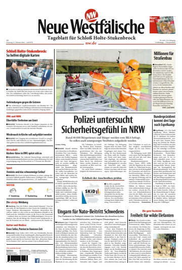 Neue Westfälische - Tageblatt für Schloß Holte-Stukenbrock - 27 Feb 2024
