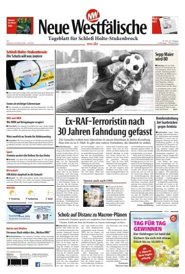 Neue Westfälische - Tageblatt für Schloß Holte-Stukenbrock - 28 Feb 2024