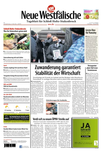Neue Westfälische - Tageblatt für Schloß Holte-Stukenbrock - 2 Mar 2024
