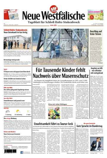 Neue Westfälische - Tageblatt für Schloß Holte-Stukenbrock - 6 Mar 2024