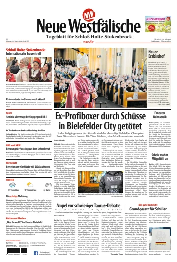 Neue Westfälische - Tageblatt für Schloß Holte-Stukenbrock - 11 Mar 2024