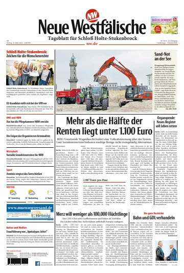 Neue Westfälische - Tageblatt für Schloß Holte-Stukenbrock - 18 Mar 2024