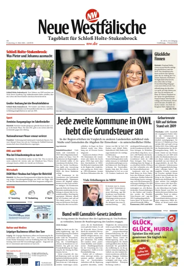 Neue Westfälische - Tageblatt für Schloß Holte-Stukenbrock - 21 Mar 2024