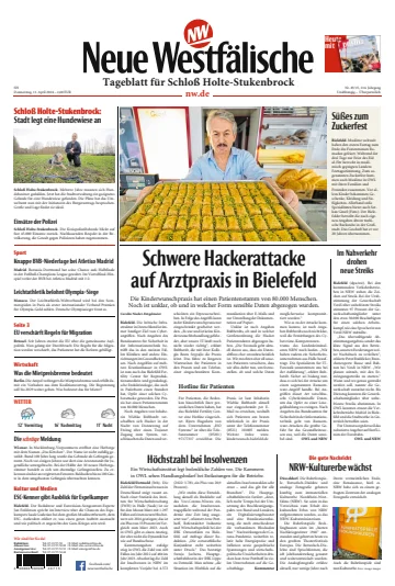 Neue Westfälische - Tageblatt für Schloß Holte-Stukenbrock - 11 Apr 2024