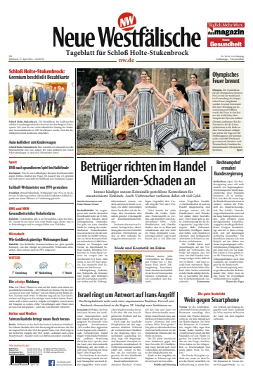 Neue Westfälische - Tageblatt für Schloß Holte-Stukenbrock - 17 Apr 2024