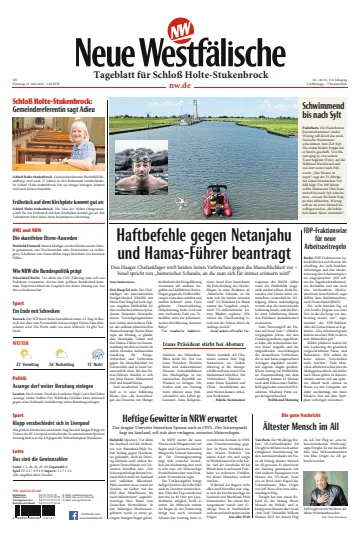 Neue Westfälische - Tageblatt für Schloß Holte-Stukenbrock - 21 May 2024