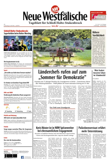 Neue Westfälische - Tageblatt für Schloß Holte-Stukenbrock - 23 May 2024