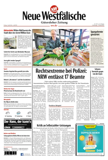 Neue Westfälische - Gütersloher Zeitung - 05 Nis 2024