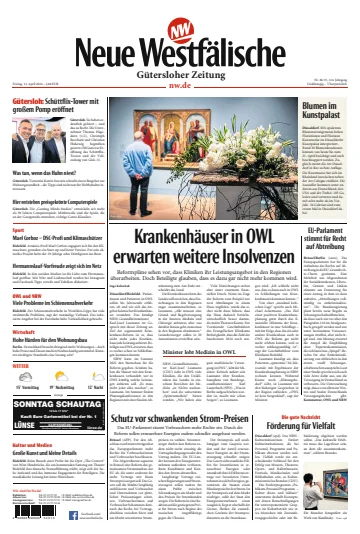 Neue Westfälische - Gütersloher Zeitung - 12 апр. 2024