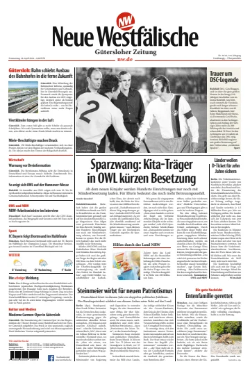 Neue Westfälische - Gütersloher Zeitung - 18 Apr. 2024