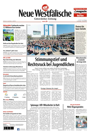 Neue Westfälische - Gütersloher Zeitung - 24 avr. 2024