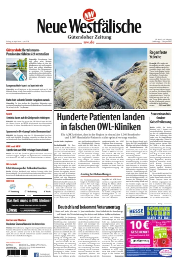 Neue Westfälische - Gütersloher Zeitung - 26 Nis 2024