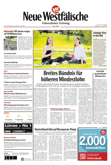 Neue Westfälische - Gütersloher Zeitung - 1 May 2024