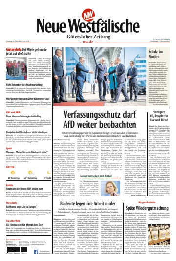 Neue Westfälische - Gütersloher Zeitung - 14 5月 2024