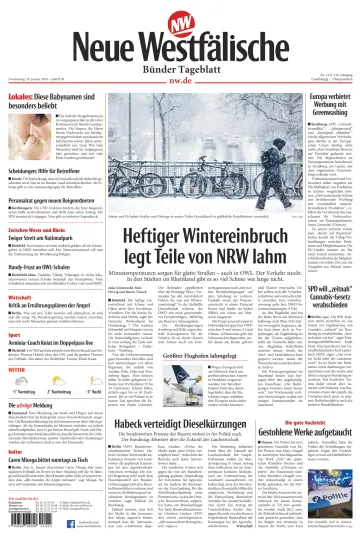 Neue Westfälische - Bünder Tageblatt - 18 Jan 2024
