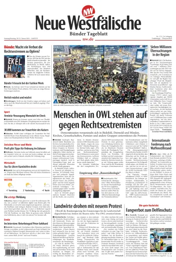 Neue Westfälische - Bünder Tageblatt - 20 Jan 2024