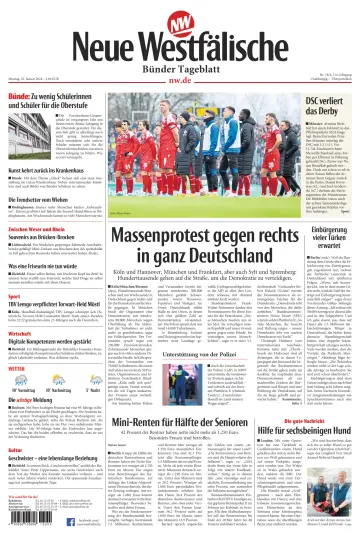 Neue Westfälische - Bünder Tageblatt - 22 Jan 2024
