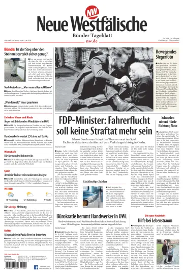 Neue Westfälische - Bünder Tageblatt - 24 Jan 2024