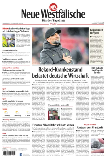 Neue Westfälische - Bünder Tageblatt - 27 Jan 2024