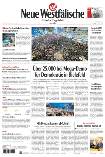 Neue Westfälische - Bünder Tageblatt - 31 Jan 2024