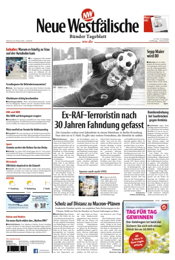 Neue Westfälische - Bünder Tageblatt - 28 Feb 2024