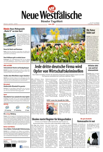 Neue Westfälische - Bünder Tageblatt - 03 abril 2024