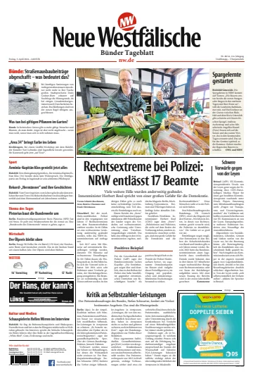 Neue Westfälische - Bünder Tageblatt - 05 abril 2024