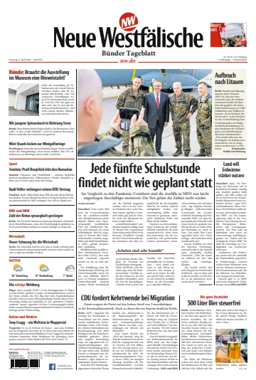 Neue Westfälische - Bünder Tageblatt - 09 apr 2024