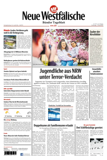Neue Westfälische - Bünder Tageblatt - 13 апр. 2024