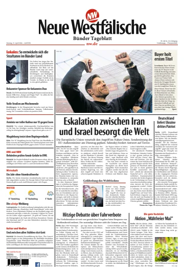 Neue Westfälische - Bünder Tageblatt - 15 Ebri 2024