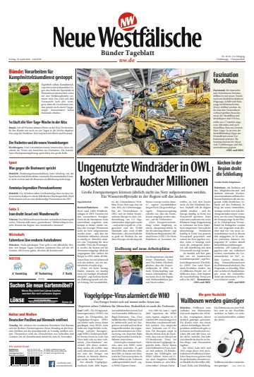 Neue Westfälische - Bünder Tageblatt - 19 Nis 2024