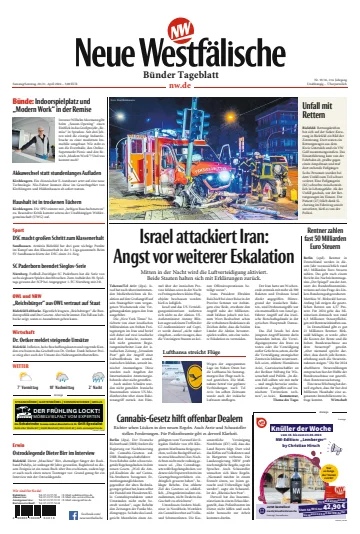 Neue Westfälische - Bünder Tageblatt - 20 4月 2024
