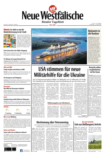 Neue Westfälische - Bünder Tageblatt - 22 4월 2024