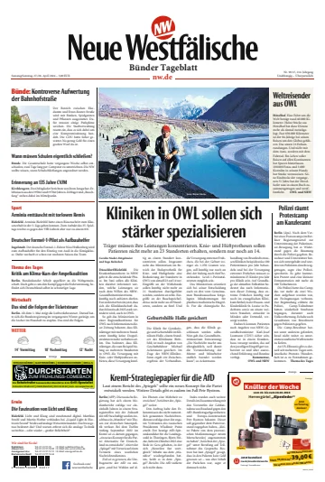 Neue Westfälische - Bünder Tageblatt - 27 Ebri 2024