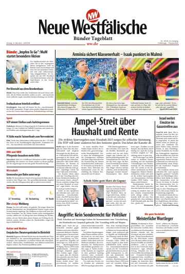 Neue Westfälische - Bünder Tageblatt - 13 五月 2024