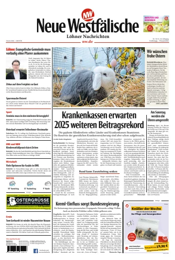 Neue Westfälische - Löhner Nachrichten - 29 Mar 2024