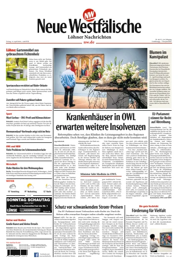 Neue Westfälische - Löhner Nachrichten - 12 四月 2024