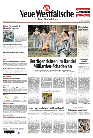 Neue Westfälische - Löhner Nachrichten - 17 4月 2024