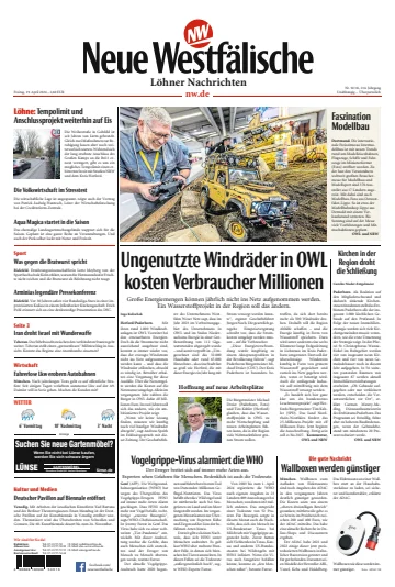 Neue Westfälische - Löhner Nachrichten - 19 四月 2024