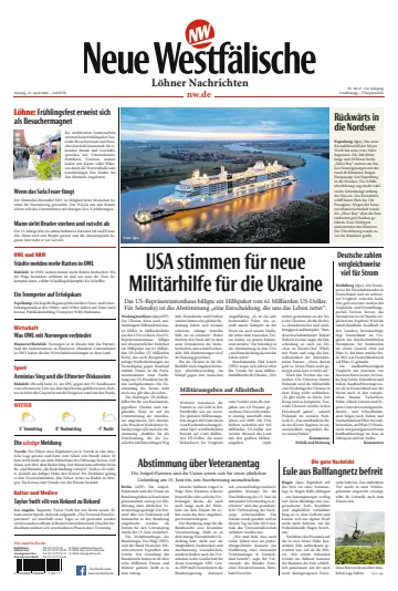Neue Westfälische - Löhner Nachrichten - 22 4月 2024