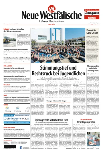 Neue Westfälische - Löhner Nachrichten - 24 4月 2024