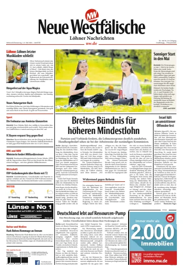 Neue Westfälische - Löhner Nachrichten - 1 May 2024