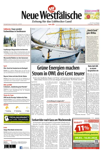 Neue Westfälische - Zeitung für das Lübbecker Land - 9 Mar 2024