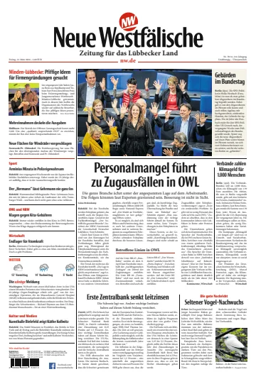 Neue Westfälische - Zeitung für das Lübbecker Land - 22 Mar 2024