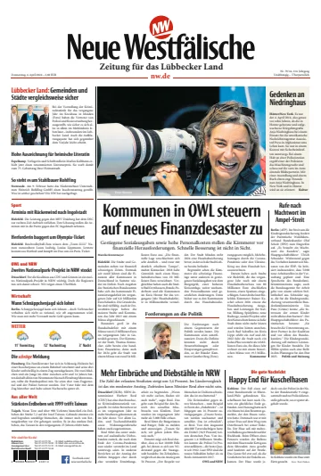 Neue Westfälische - Zeitung für das Lübbecker Land - 4 Apr 2024
