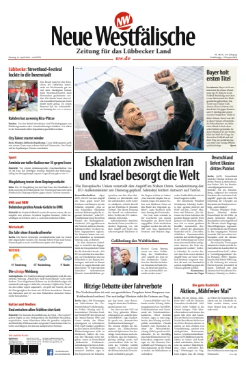 Neue Westfälische - Zeitung für das Lübbecker Land - 15 四月 2024