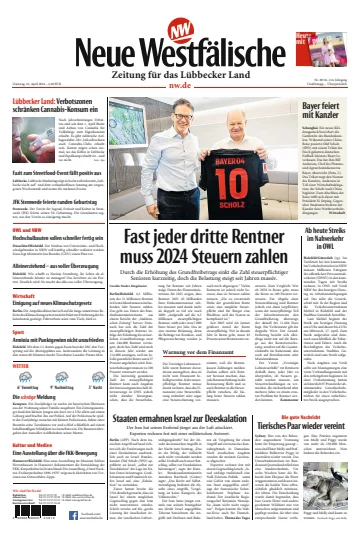 Neue Westfälische - Zeitung für das Lübbecker Land - 16 四月 2024